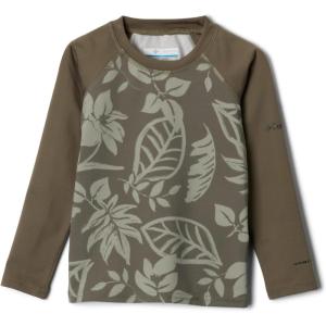 imageColumbia Unisex Kids Sandy Shores Printed Long Sleeve SunguardStone Green Pasteled TonalStone Green