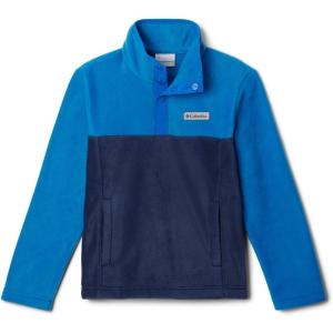 imageColumbia babygirls Steens Mtn Ii 14 Snap Fleece PulloverCollegiate NavyBright Indigo