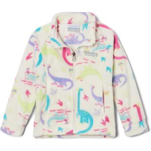imageColumbia girls Benton Springs Ii Printed FleeceChalk Skisaurus