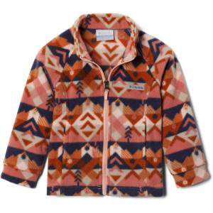 imageColumbia girls Benton Springs Ii Printed FleecePeach Blossom Checkpoint