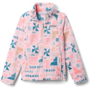 imageColumbia girls Benton Springs Ii Printed FleeceSatin Pink Outerbounds