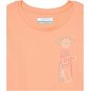 imageColumbia Girls Mission Lake Short Sleeve Graphic ShirtPeachCamp Csc Graphic