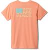 imageColumbia Girls PFG Short Sleeve Graphic TeeTiki PinkPfg Fish Flag