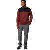 imageColumbia Mens Pitchstone Overlay Half SnapSpiceBlack