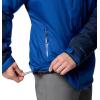 imageColumbia Mens Point Park Interchange Jacket Mountain BlueCollegiate Navy XXLarge