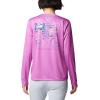 imageColumbia Womens Tidal Tee PFG Fish Star Long SleeveBright LavenderFish Star Splashflora