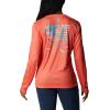 imageColumbia Womens Tidal Tee PFG Fish Star Long SleeveCorangeFish Star Tropamix