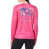imageColumbia Womens Tidal Tee PFG Fish Star Long SleeveUltra PinkFish Star Tropamix