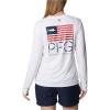 imageColumbia Womens Tidal Tee PFG Fish Star Long SleeveWhiteFish Star