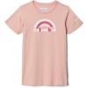 imageColumbia Girls Mission Lake Short Sleeve Graphic ShirtFaux Pink Brand Rainbow