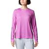 imageColumbia Womens Tidal Tee PFG Fish Star Long SleeveBright LavenderFish Star Splashflora