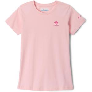 imageColumbia Girls Mission Lake Short Sleeve Graphic ShirtSatin PinkCsc Stacked