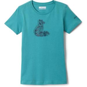 imageColumbia Girls Mission Lake Short Sleeve Graphic ShirtTealFoxy Swirl