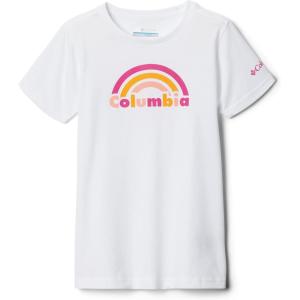 imageColumbia Girls Mission Lake Short Sleeve Graphic ShirtWhite Brand Rainbow