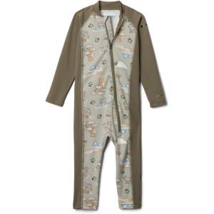 imageColumbia Unisex Baby Sandy Shores Ii SunsuitSafari Trail TailsStone Green