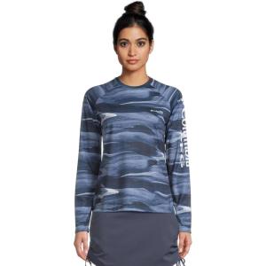 imageColumbia Womens Super Tidal Tee Long Sleeve ShirtCollegiate Navy Obsidian