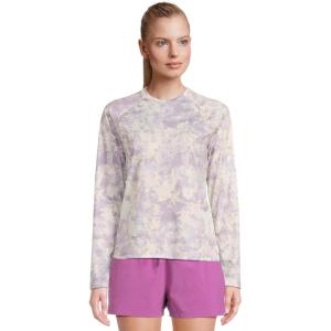 imageColumbia Womens Super Tidal Tee Long Sleeve ShirtLavender Pearl Seamoss