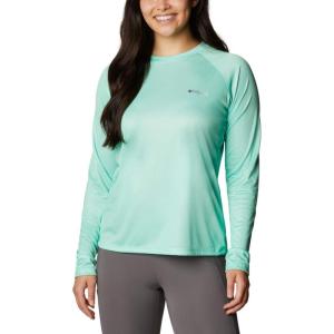 imageColumbia Womens Tidal Tee PFG Fish Flag LsMint CayFairytale Gradient