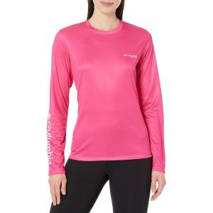 imageColumbia Womens Tidal Tee PFG Fish Star Long SleeveUltra PinkFish Star Tropamix