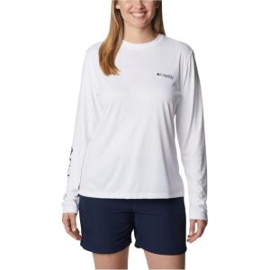 imageColumbia Womens Tidal Tee PFG Fish Star Long SleeveWhiteFish Star