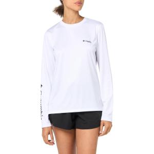 imageColumbia Womens Tidal Tee PFG Fish Star Long SleeveWhiteFish Star Americana