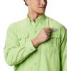 imageColumbia Mens PFG Bahama II Long Sleeve ShirtJade Lime