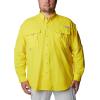 imageColumbia Mens PFG Bahama II Long Sleeve ShirtLaser Lemon