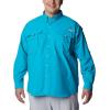 imageColumbia Mens PFG Bahama II Long Sleeve ShirtOcean Teal
