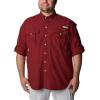imageColumbia Mens PFG Bahama II Long Sleeve ShirtRed Jasper