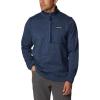 imageColumbia Mens Sweater Weather Half ZipDark Mountain HeatherDark Mountain