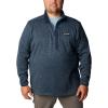 imageColumbia Mens Sweater Weather Half ZipDark Mountain HeatherDark Mountain