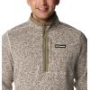 imageColumbia Mens Sweater Weather Half ZipDark Stone HeatherStone Green