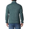 imageColumbia Mens Sweater Weather Half ZipNight Wave HeatherMetal