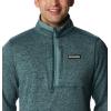 imageColumbia Mens Sweater Weather Half ZipNight Wave HeatherMetal