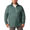 imageColumbia Mens Sweater Weather Half ZipNight Wave HeatherMetal