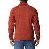 imageColumbia Mens Sweater Weather Half ZipWarp Red HeatherShark