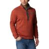 imageColumbia Mens Sweater Weather Half ZipWarp Red HeatherShark