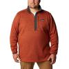 imageColumbia Mens Sweater Weather Half ZipWarp Red HeatherShark