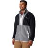 imageColumbia mens Backbowl II Full Zip FleeceBlackCity Grey