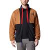 imageColumbia mens Backbowl II Full Zip FleeceCamel BrownBlack