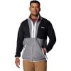 imageColumbia mens Backbowl II Full Zip FleeceBlackCity Grey
