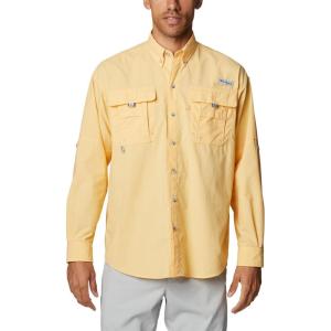 imageColumbia Mens PFG Bahama II Long Sleeve ShirtCocoa Butter