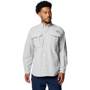 imageColumbia Mens PFG Bahama II Long Sleeve ShirtCool Grey