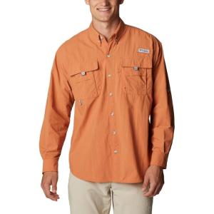 imageColumbia Mens PFG Bahama II Long Sleeve ShirtIsland Orange