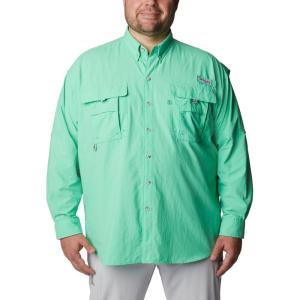 imageColumbia Mens PFG Bahama II Long Sleeve ShirtLight Jade