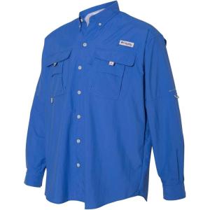 imageColumbia Mens PFG Bahama II Long Sleeve ShirtMarine Blue