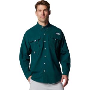imageColumbia Mens PFG Bahama II Long Sleeve ShirtMidnight Teal