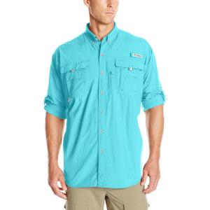 imageColumbia Mens PFG Bahama II Long Sleeve ShirtOpal Blue