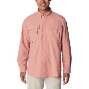 imageColumbia Mens PFG Bahama II Long Sleeve ShirtSandalwood Pink