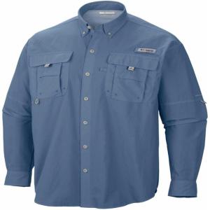imageColumbia Mens PFG Bahama II Long Sleeve ShirtSteel